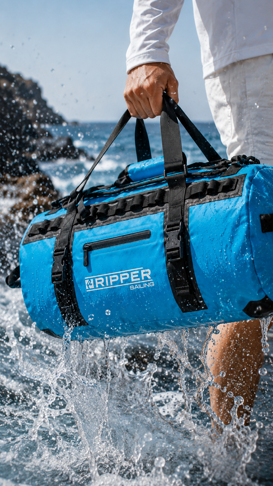 60L Waterproof Duffel Backpack