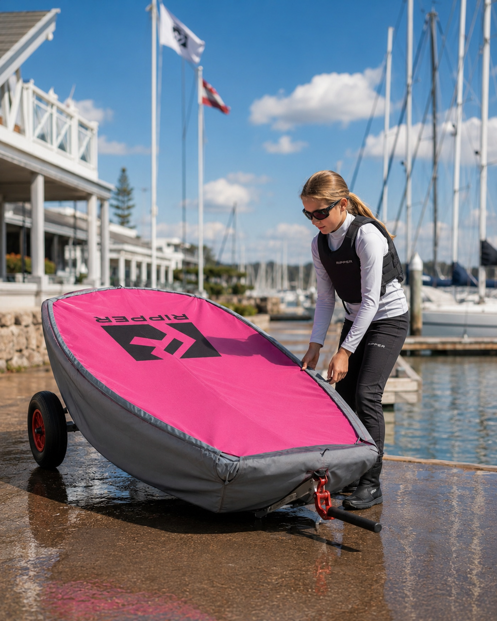 Optimist top cover